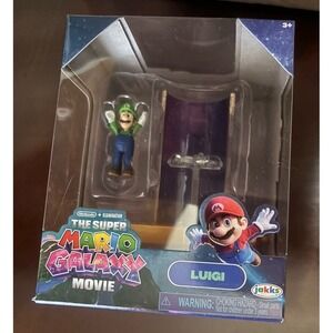Jakks Pacific Nintendo The 2026 Super Mario Galaxy Movie LUIGI W/ Star Launcher